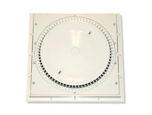 Afras Anti-Vortex ABS Drain Cover - 11.125 Inch Cover and Ring Plate White