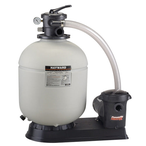 Hayward W3S180T93S ProSeries™ 18" Sand Filter w/ 1.5 HP PowerFlo Matrix® Pump | High Efficiency Pool Filtration