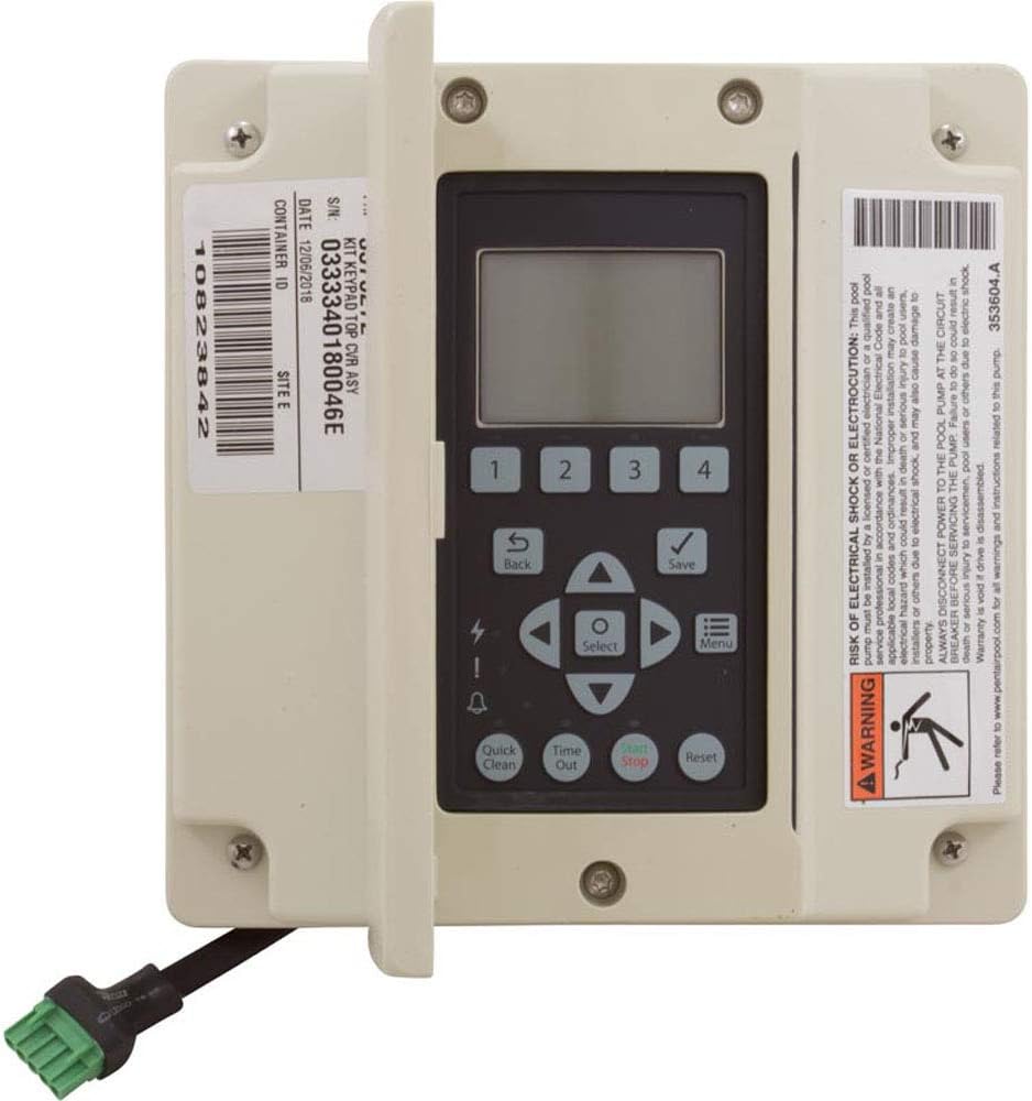 Pentair 357527Z. IntelliFlo & IntelliPro Pump Drive Keypad(011028, 011055, 011056, 011057, 011059, 011060). It is Not compatible 011018.