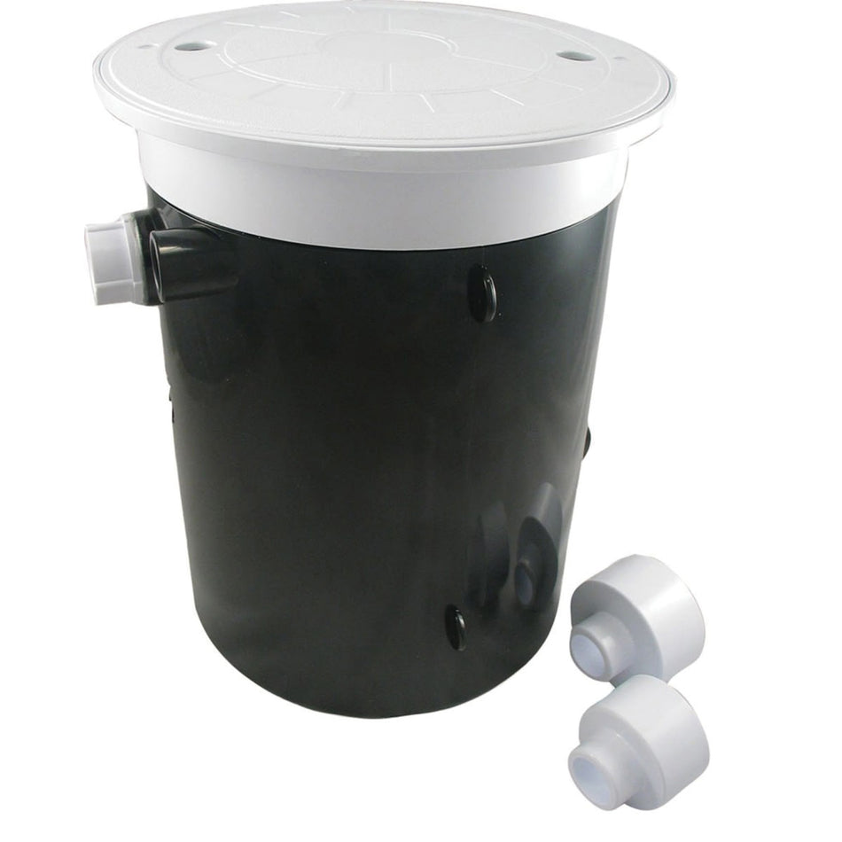 CMP 25504-100-000 Pool Leveler, White Lid And Collar