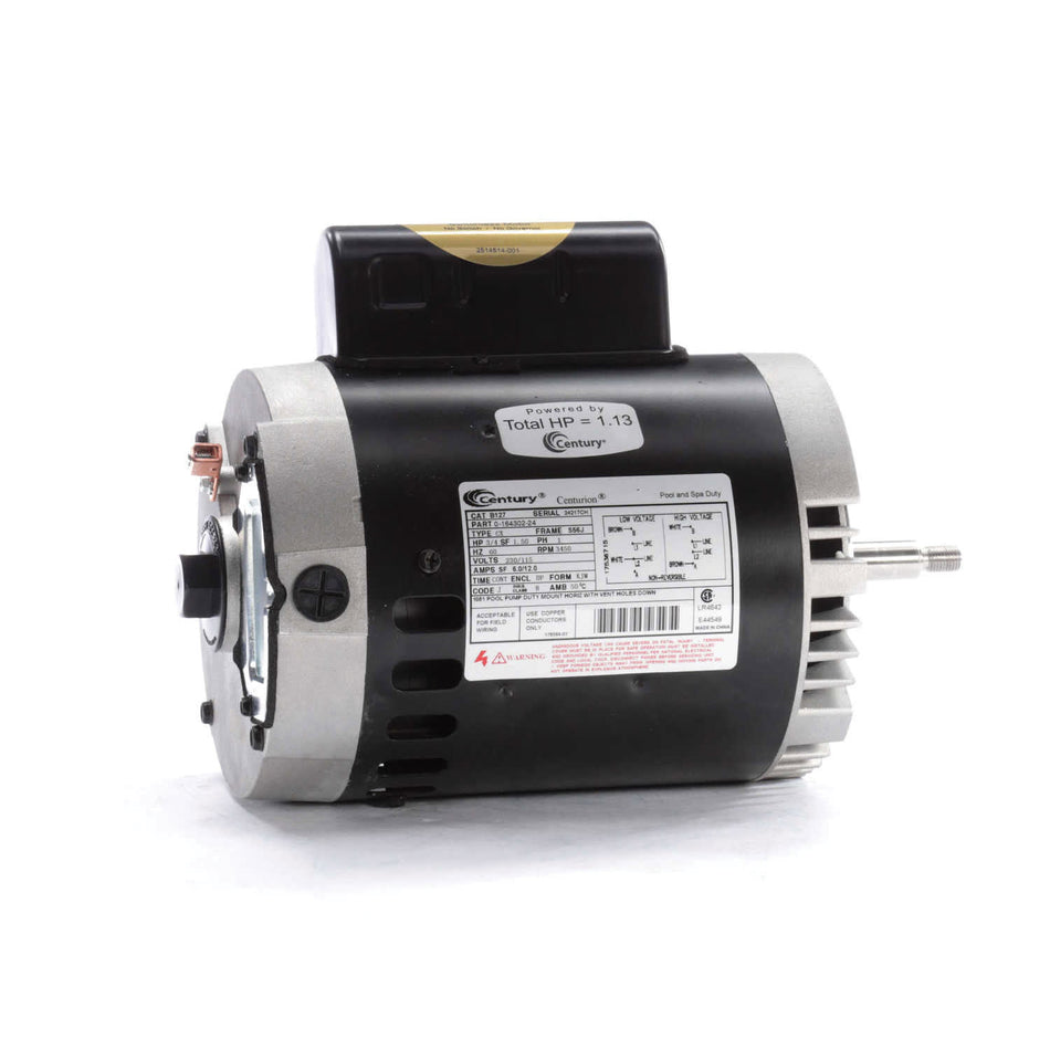 B127 56J | .75HP | 115/230V | 12/6A | Round Face Regal Motor