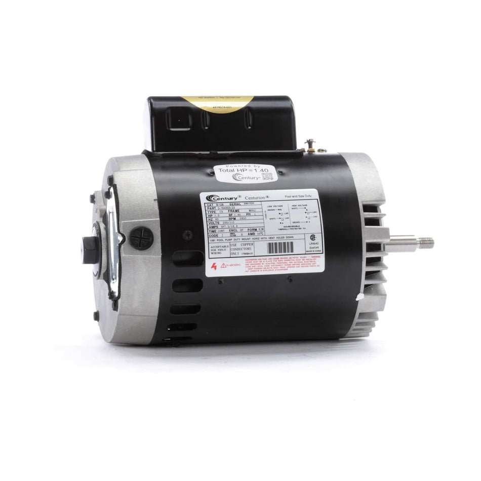 B128 Century Pool Pump Motor 1HP 1 Phase 60Hz 230/115V M56J