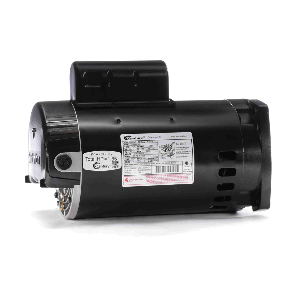 B2841V1 Century Pool Pump Motor 1HP 1 Phase 60Hz 208-230/115V Y56Y