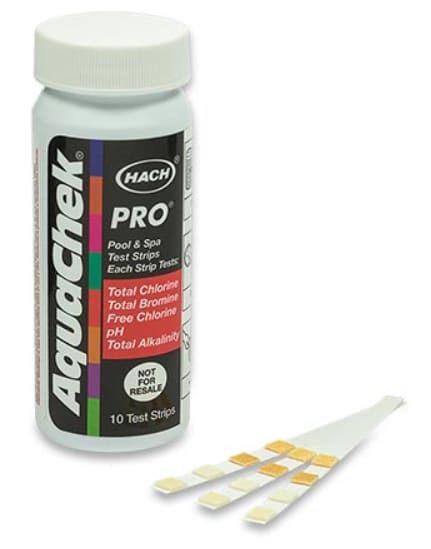 AquaChek 511710 Pro 5-in-1 Test Strips, 100/Pack