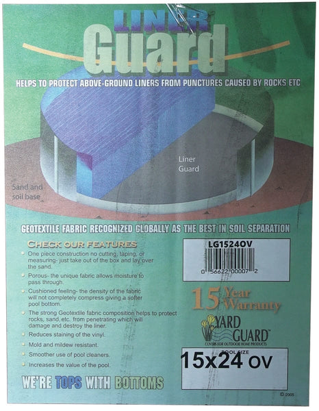 HPI LG1524OV 15' x 24' Oval Premium Floor Padding