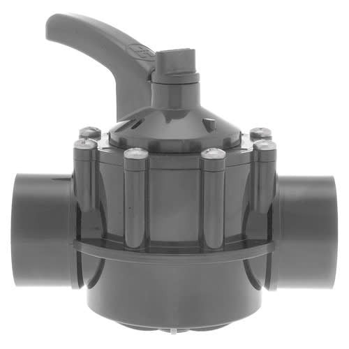 Hayward PSV2S2DGR 2" x 2.5" 2-Way PVC Check Diverter Valve