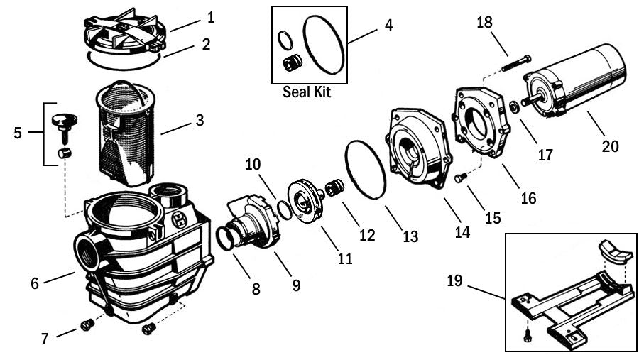 Hayward | SPX3000M | Super II Pump Basket