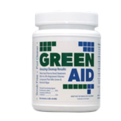 Coral Seas 17642COR Green Aid Algaecide, 2 lb Bottle, 12/Case