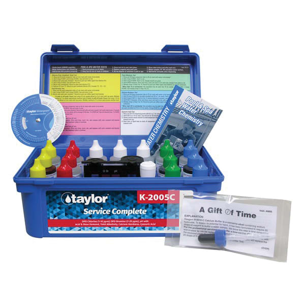 Taylor Water K-2005C-8 Service Complete Test Kit, 2 oz, 8/Pack