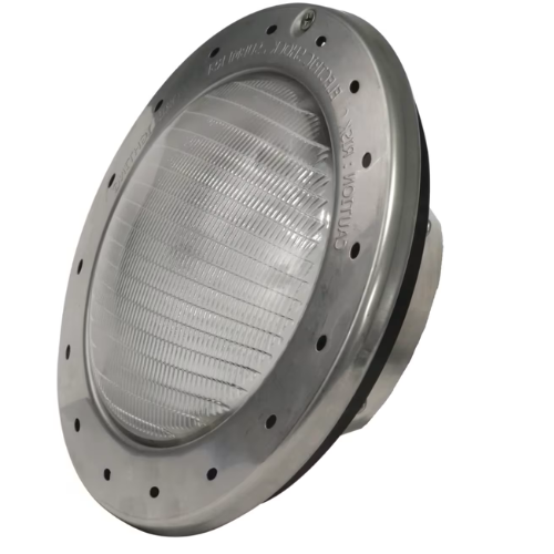 Jandy Large White LED Light, 120V, 42W, 2.7K, Stainless Steel Ring, 150' Cord