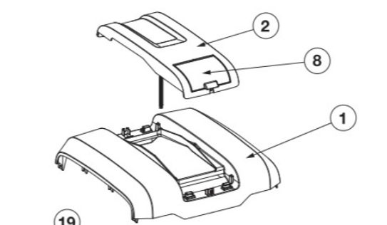 Hayward HDXFUIBRD001 | Display Board and Ribbon Cable