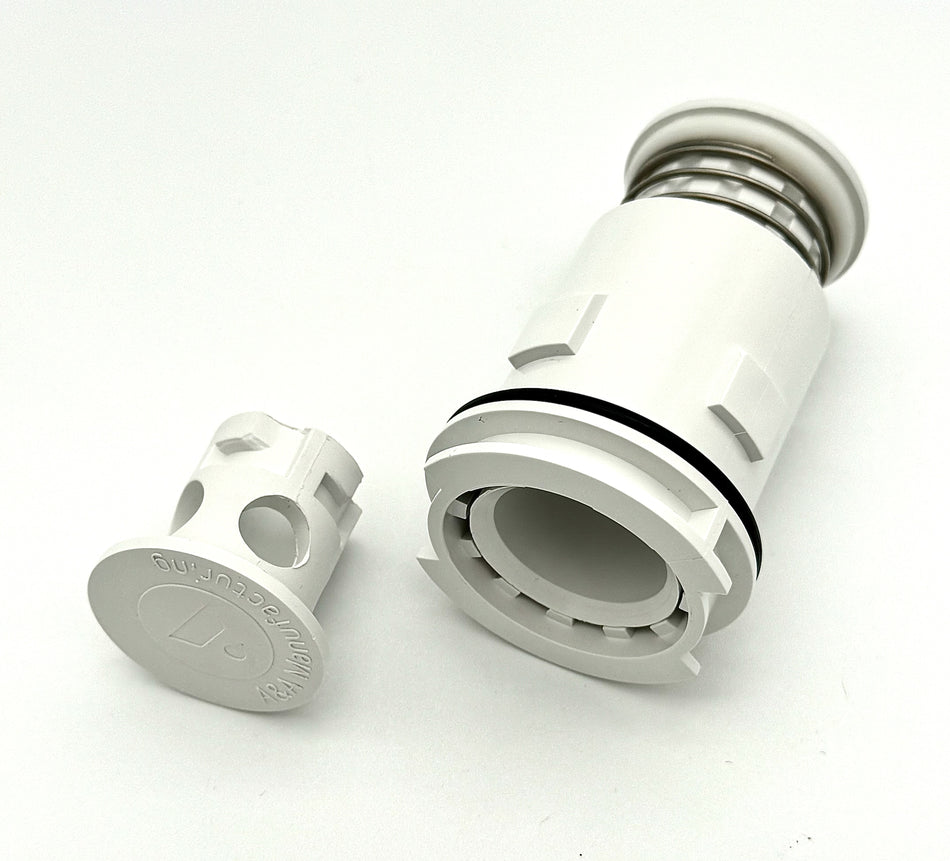 Pentair A&A 232201. White G4 Low Flow Internal Replacement Head.