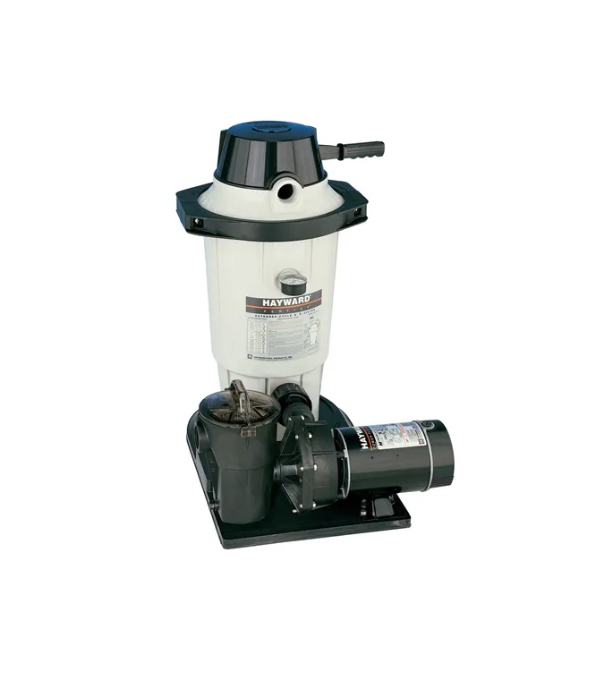 Hayward W3EC40C92S Perflex® D.E. Filter w/ 1 HP PowerFlo Matrix® Pump | Efficient Pool Filtration Solution